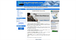 Desktop Screenshot of payprogram.com